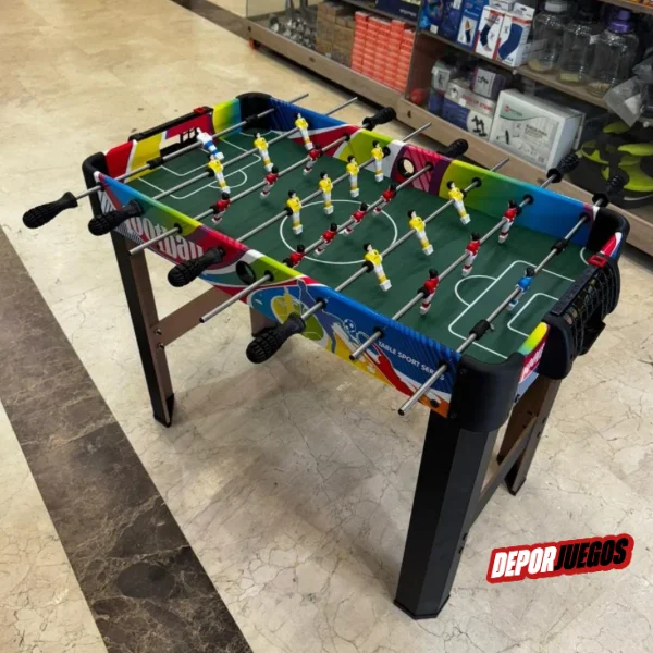 Futbolín importado multicolor - Vista 2