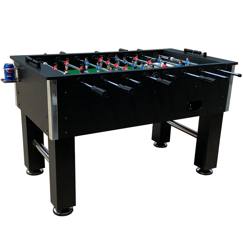 Futbolín grande negro de 5 pies - Vista 1
