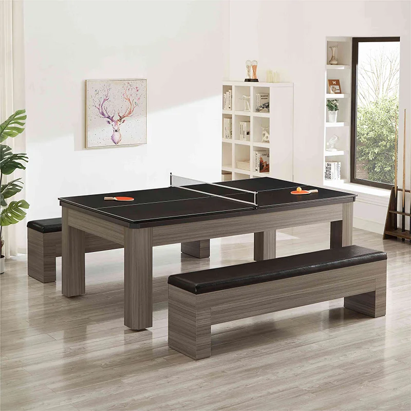 MESA DE LUJO 3 EN 1 CON BANCOS - Vista 4