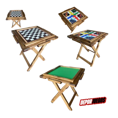 Mesa Multijuegos plegable