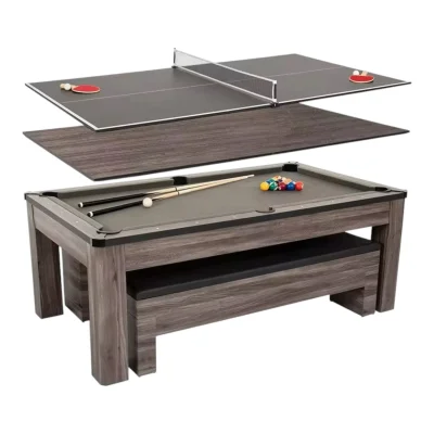 MESA DE LUJO 3 EN 1 CON BANCOS
