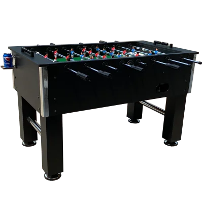 Futbolín grande negro de 5 pies