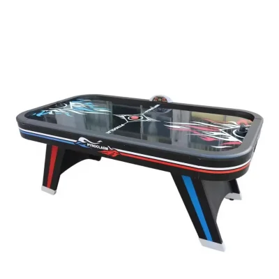 mesa air hockey black mediana importada